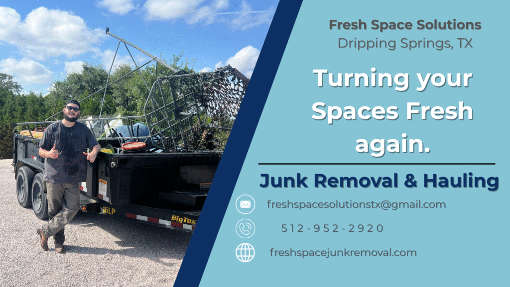 Book Fresh Space Cleanout in Dripping Springs Today